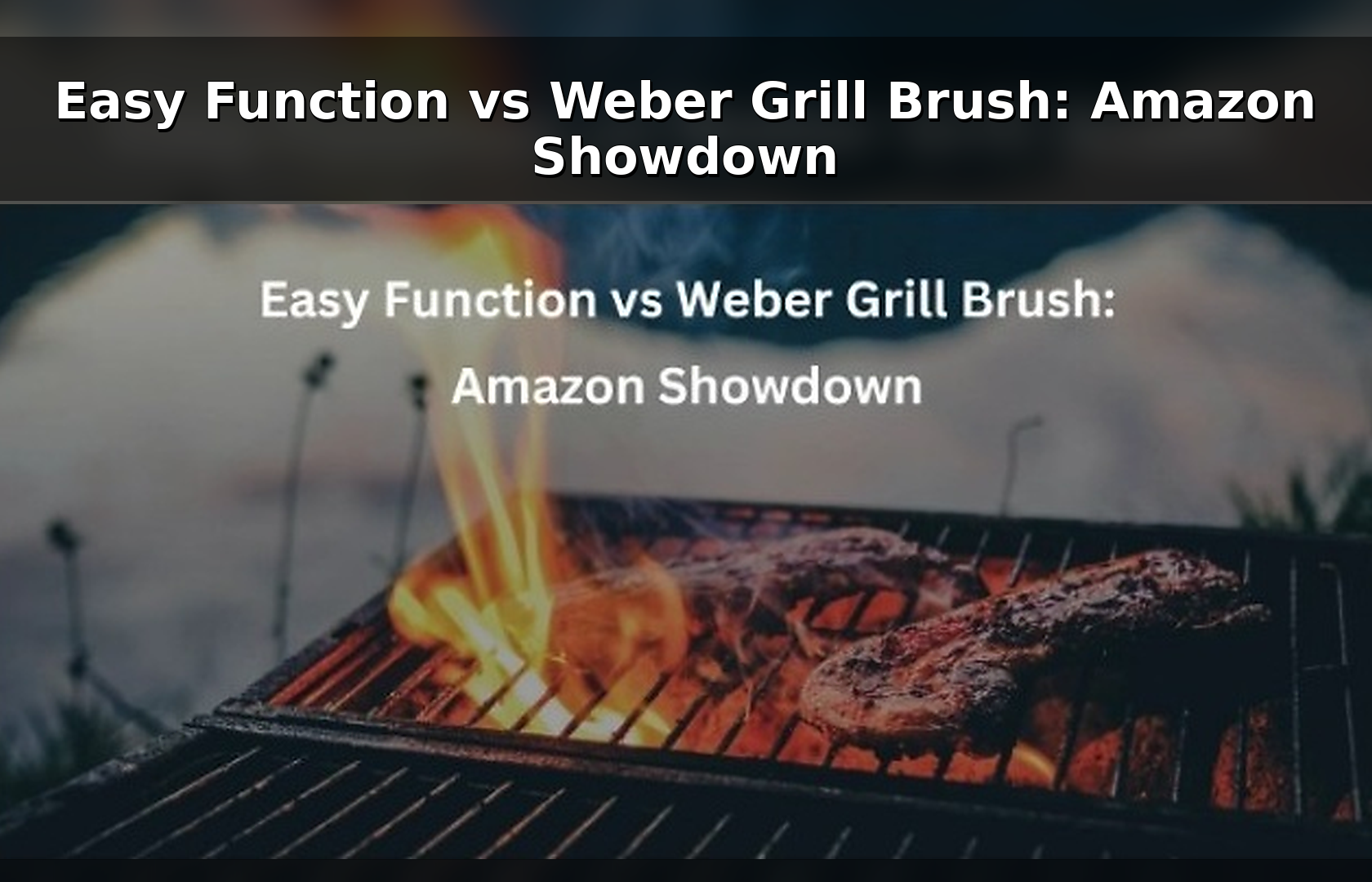 Easy Function vs Weber Grill Brush: Choosing the Right Tool