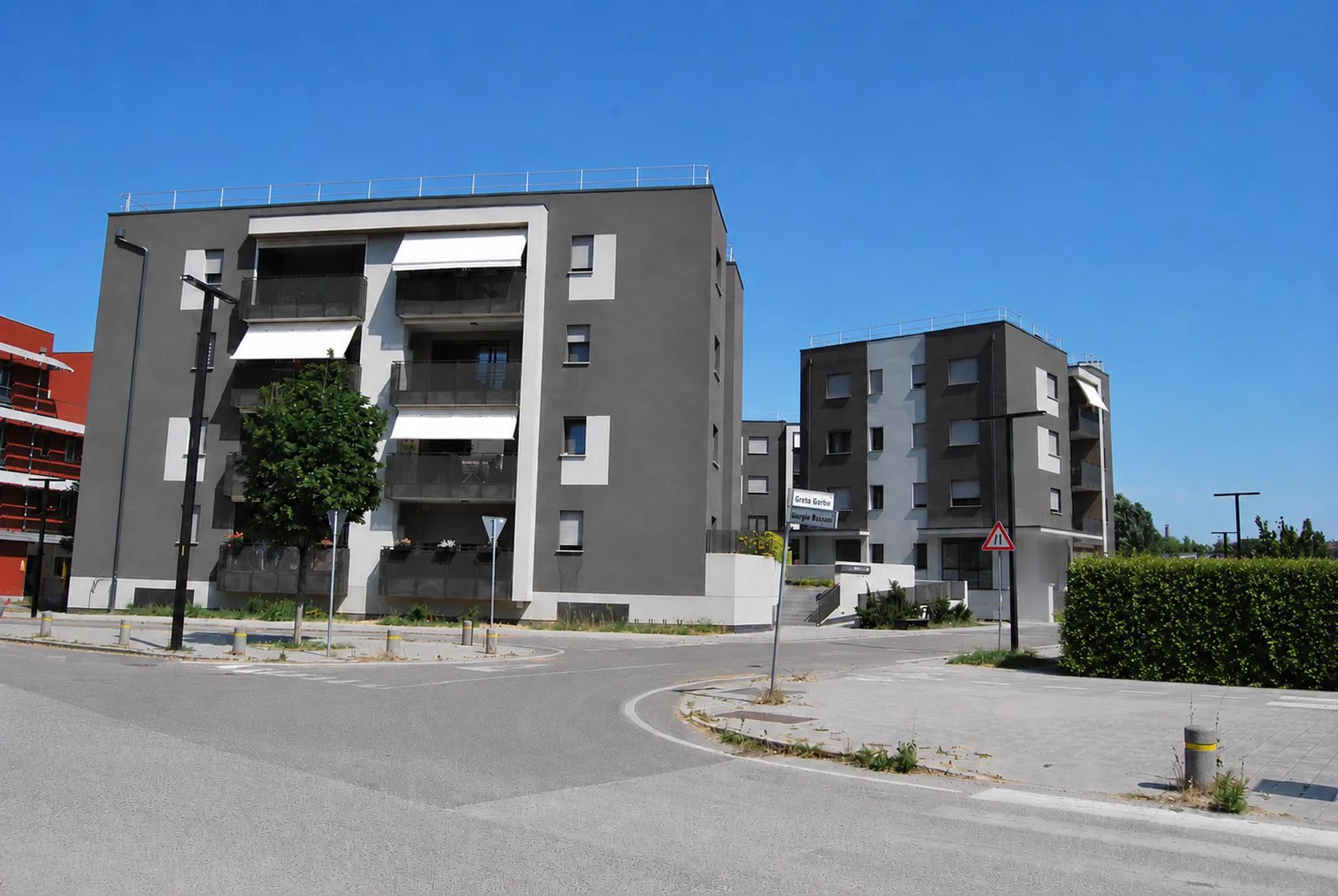 Corte interna tra gli edifici