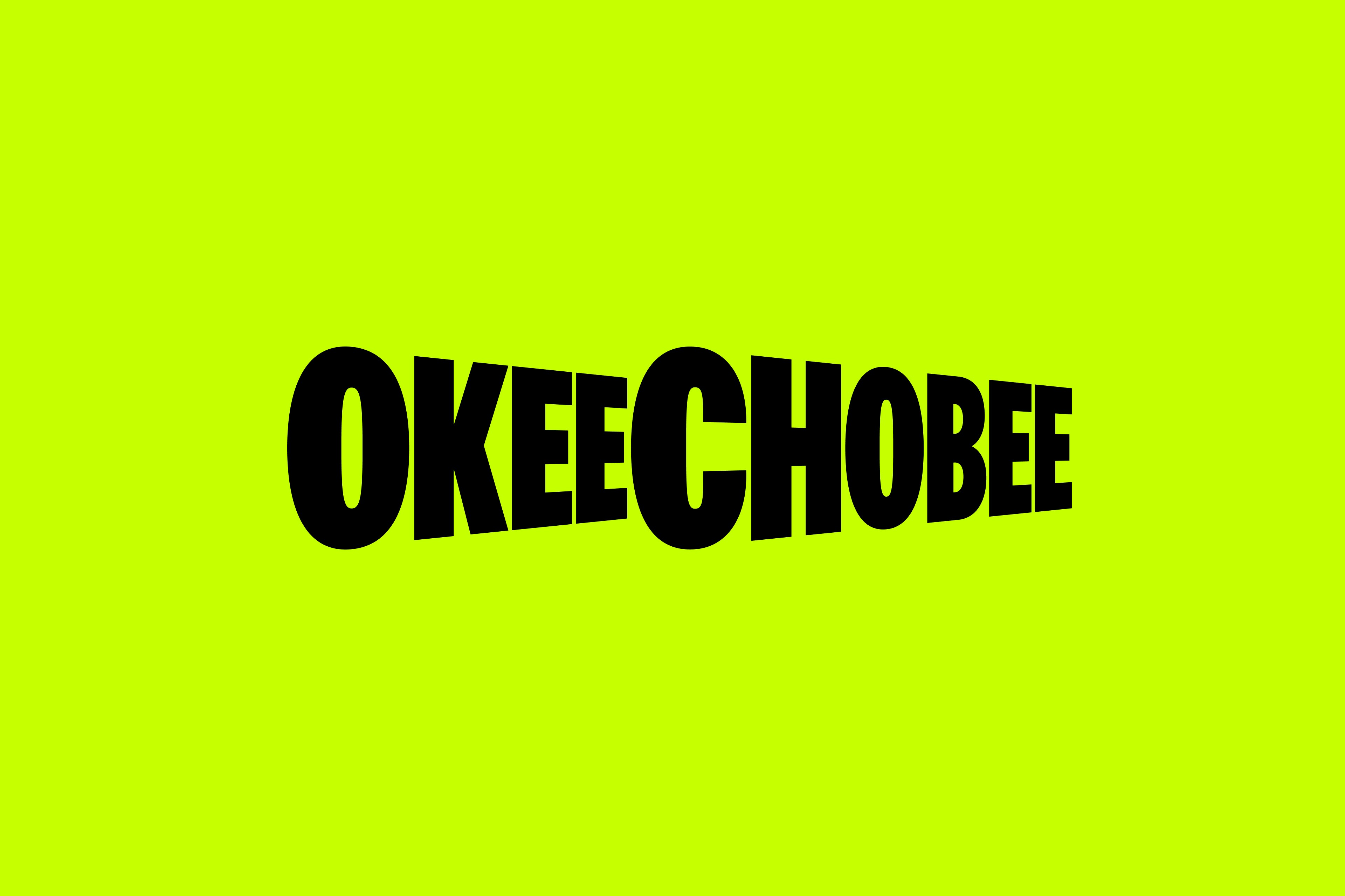 Okeechobee Text Logo