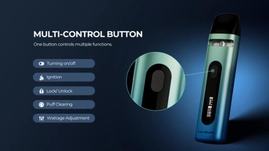 Uwell Caliburn X Button Control