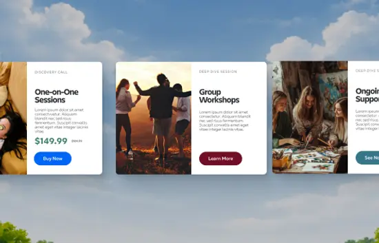 Your offerings, organized and polished