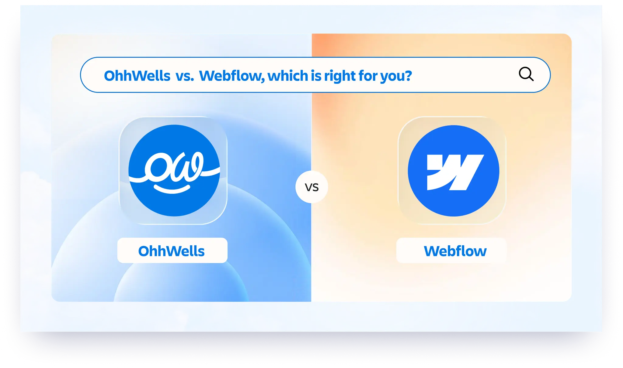 OhhWells versus Webflow