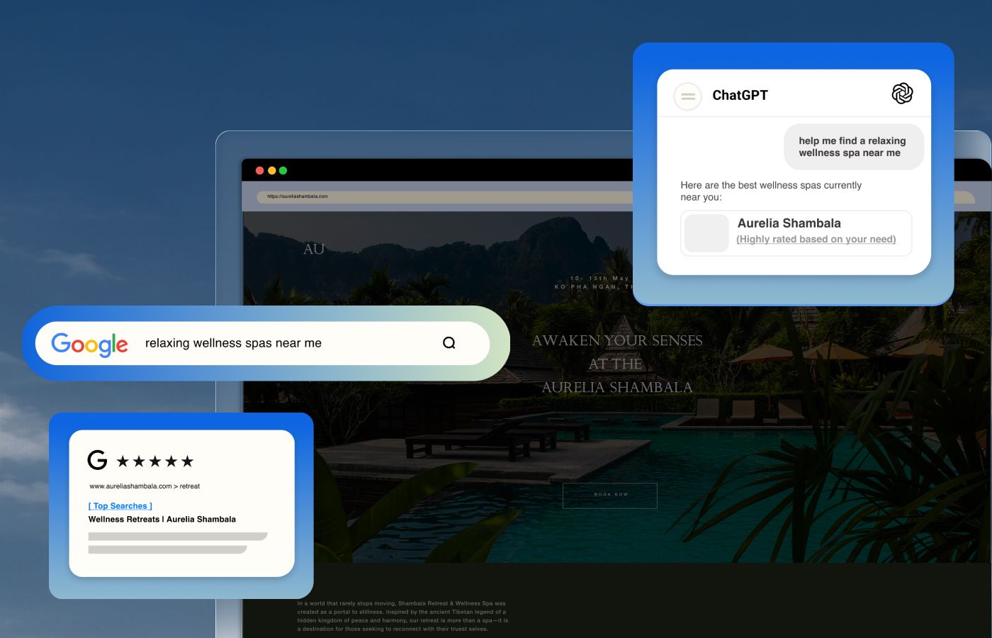 Show up where your clients are looking.