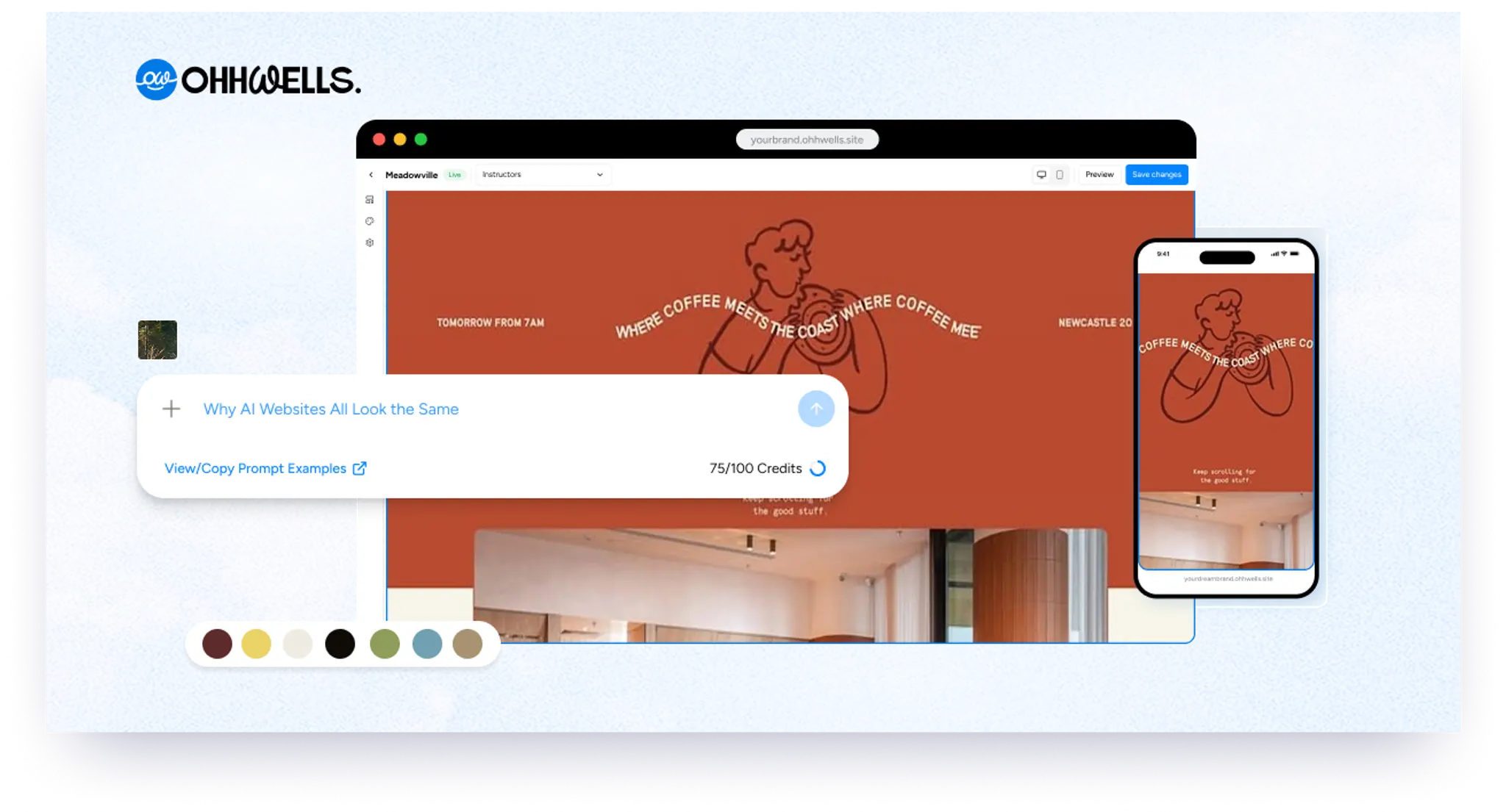 Why AI Websites All Look the Same (And How to Make Yours Look Like Your Brand)