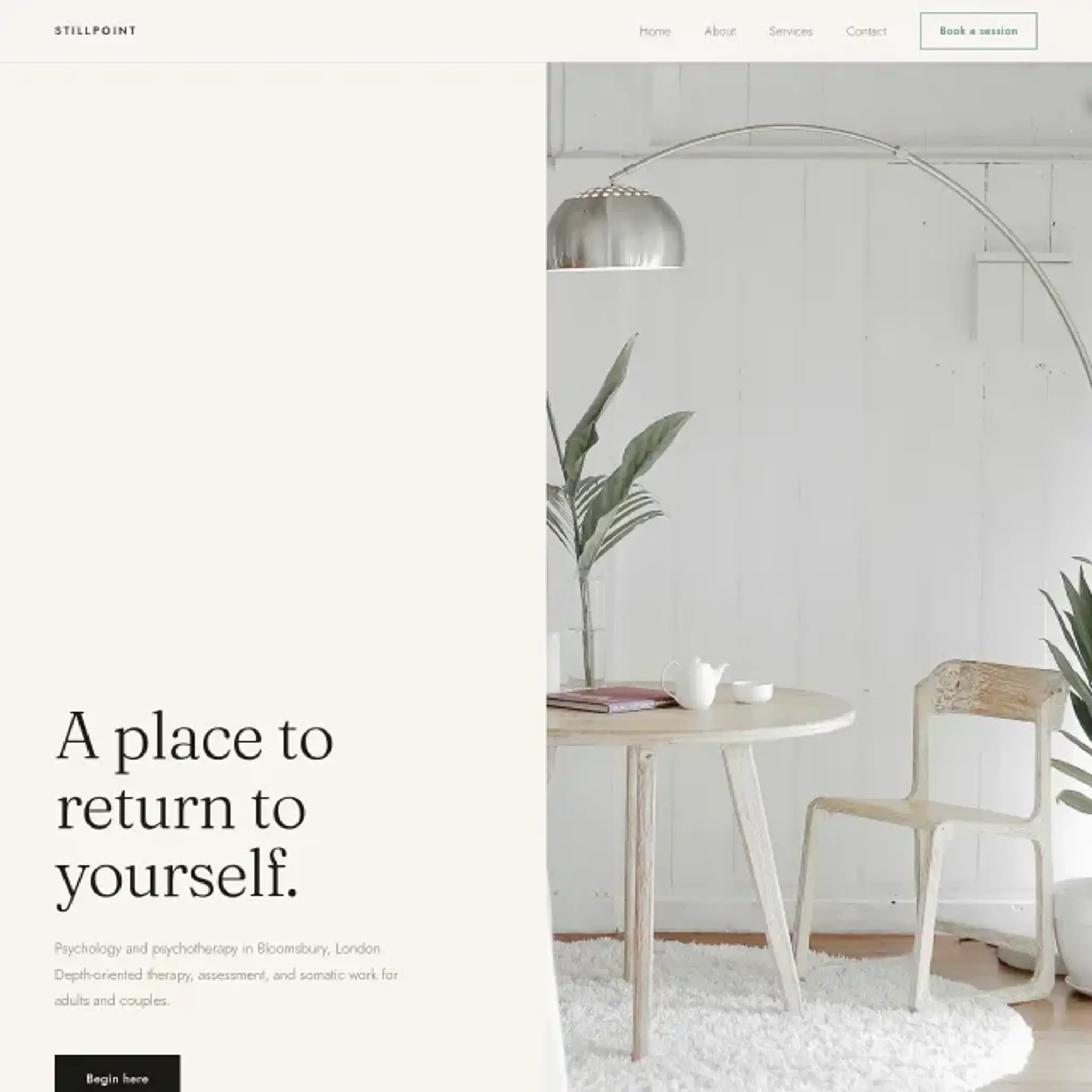 Stillpoint desktop preview