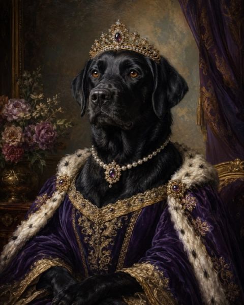 Dog portrait for Sari P.