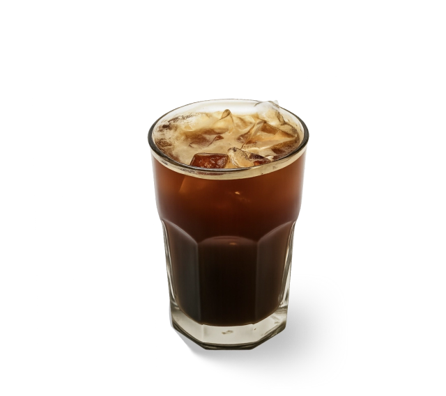 Iced Americano menu item