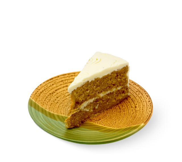 Carrot Cake & Cream cheese menu item