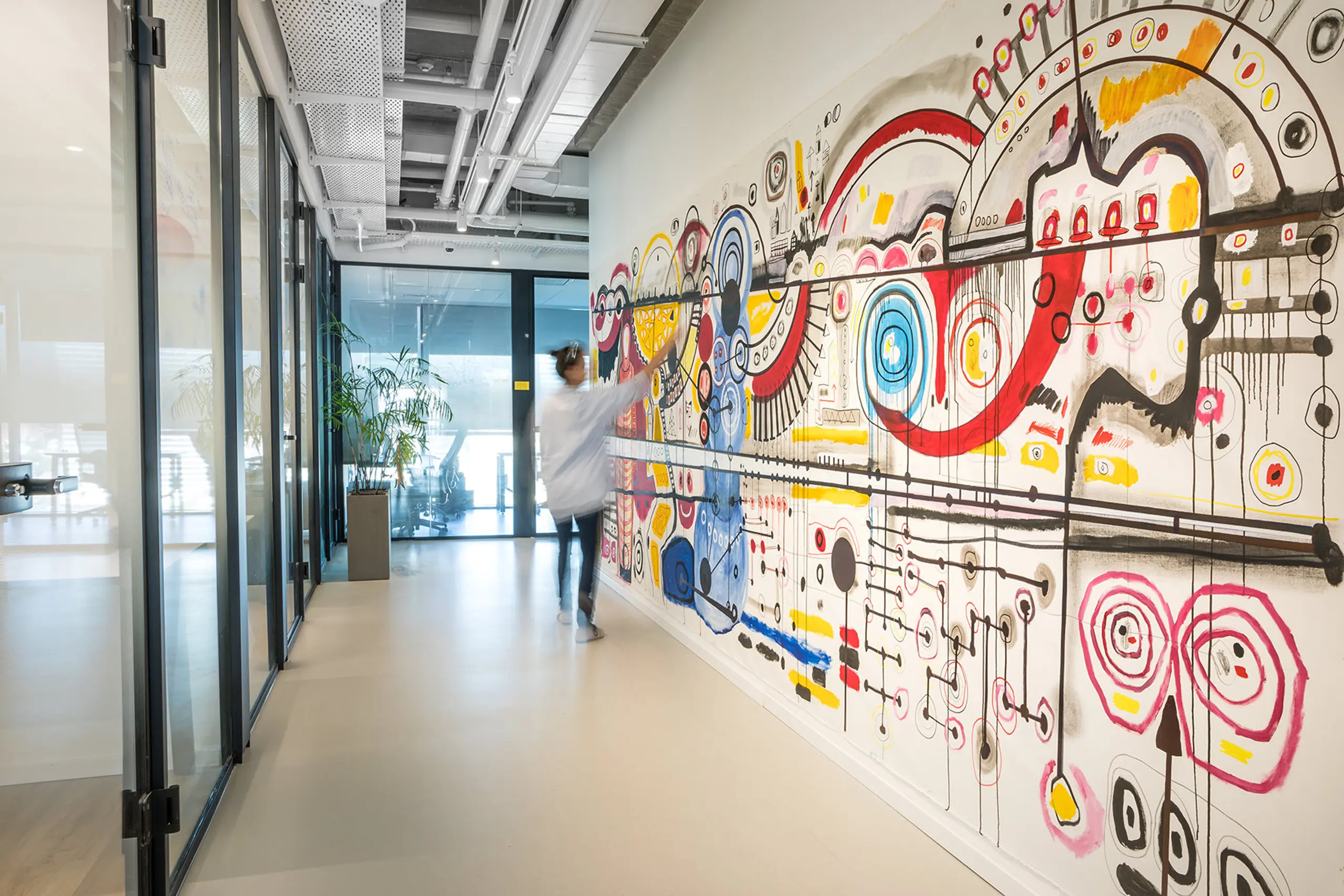 WEKA Israel office lounge