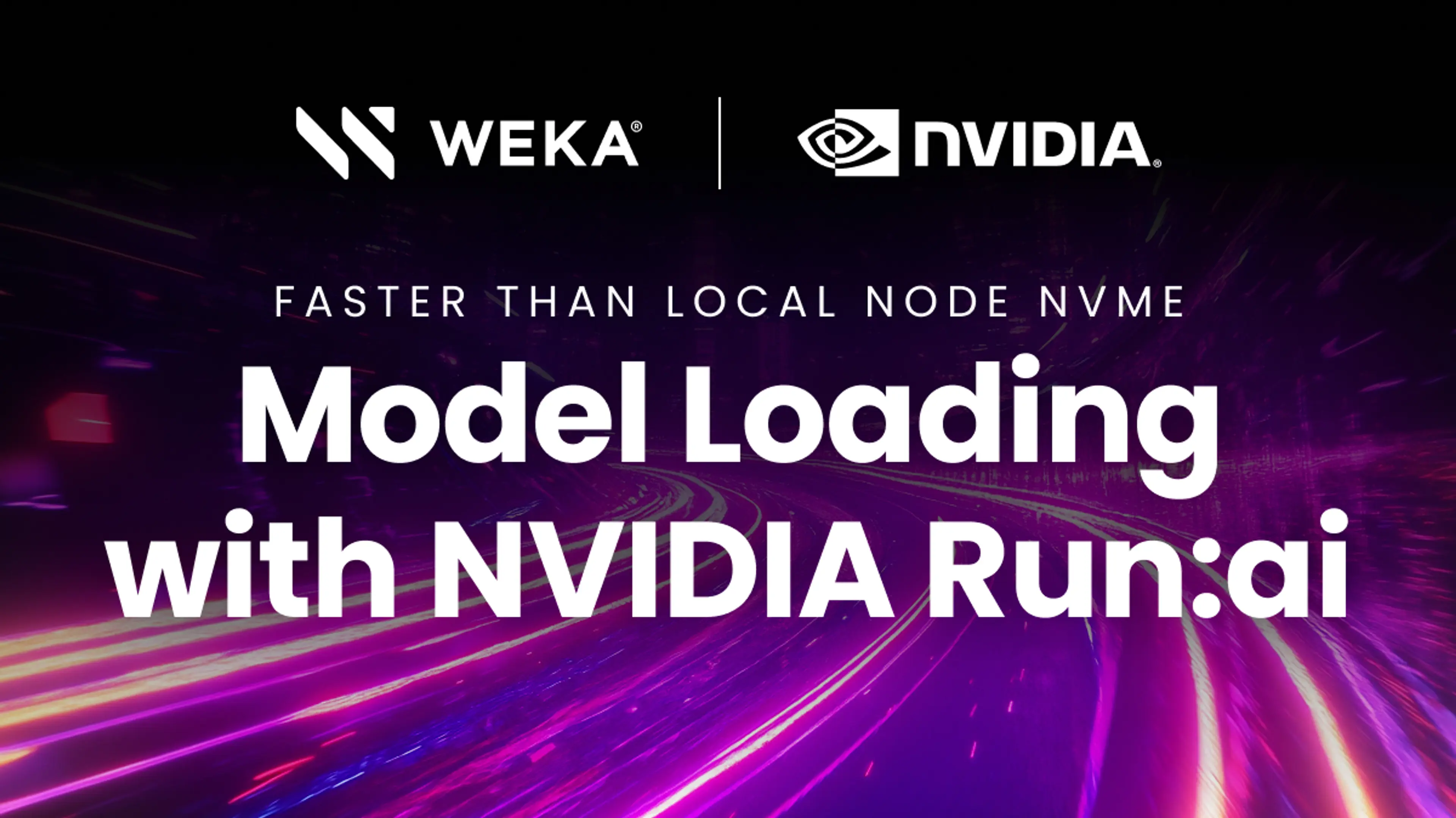 Model Loading that is Faster than Local Node NVMe with NVIDIA Run:ai