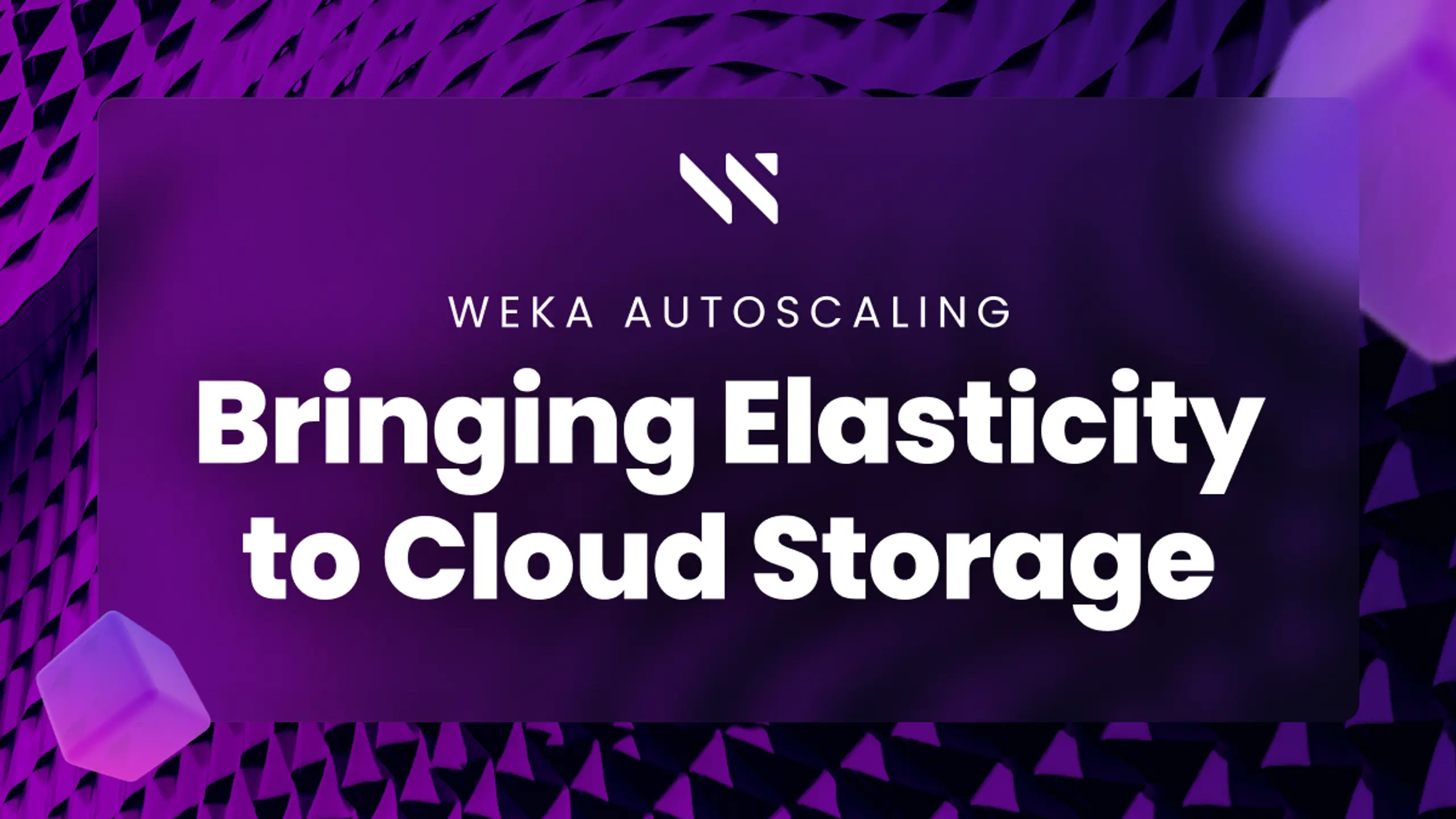 NeuralMesh Autoscaling: Bringing Elasticity to Cloud Storage