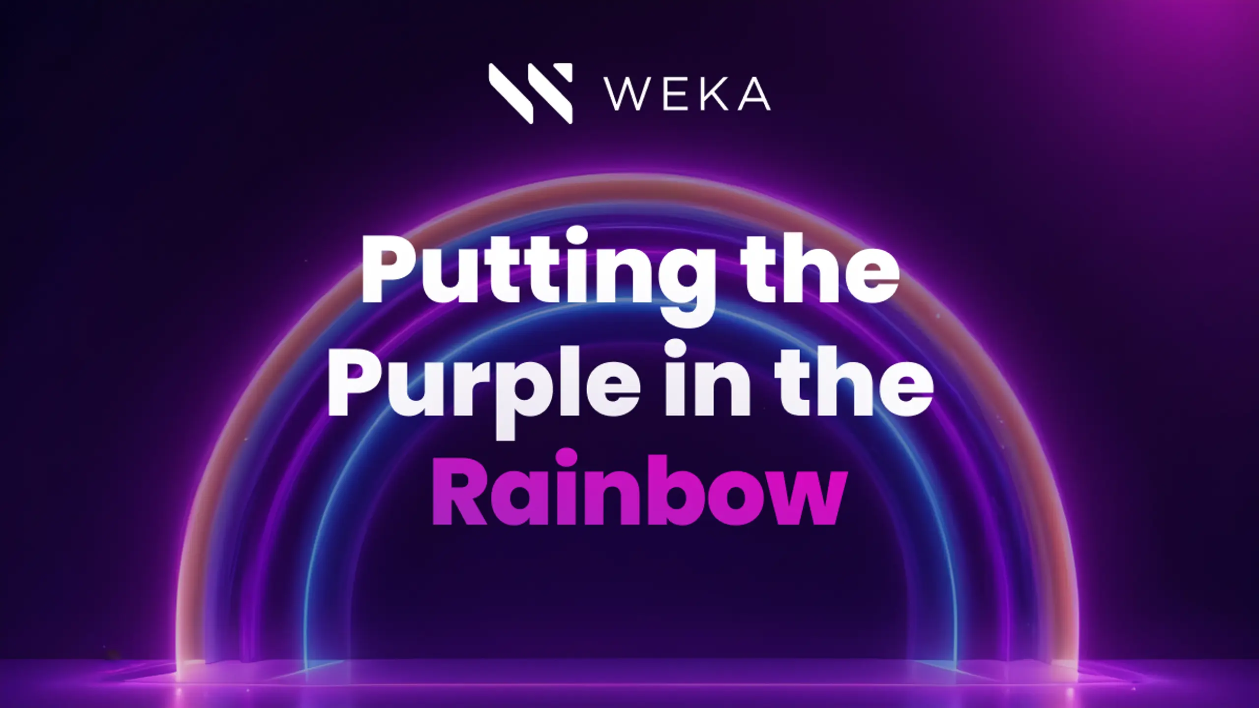 Putting the Purple in the Rainbow