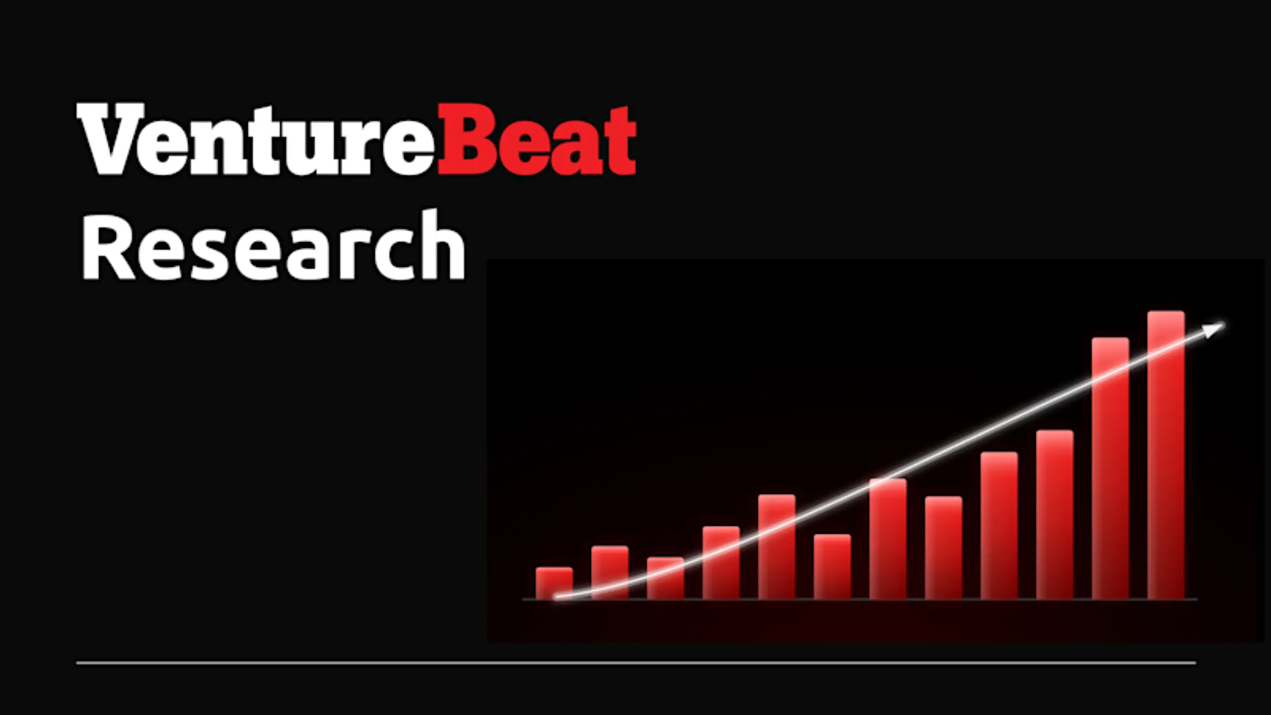 VentureBeat Research logo with a red growth chart.