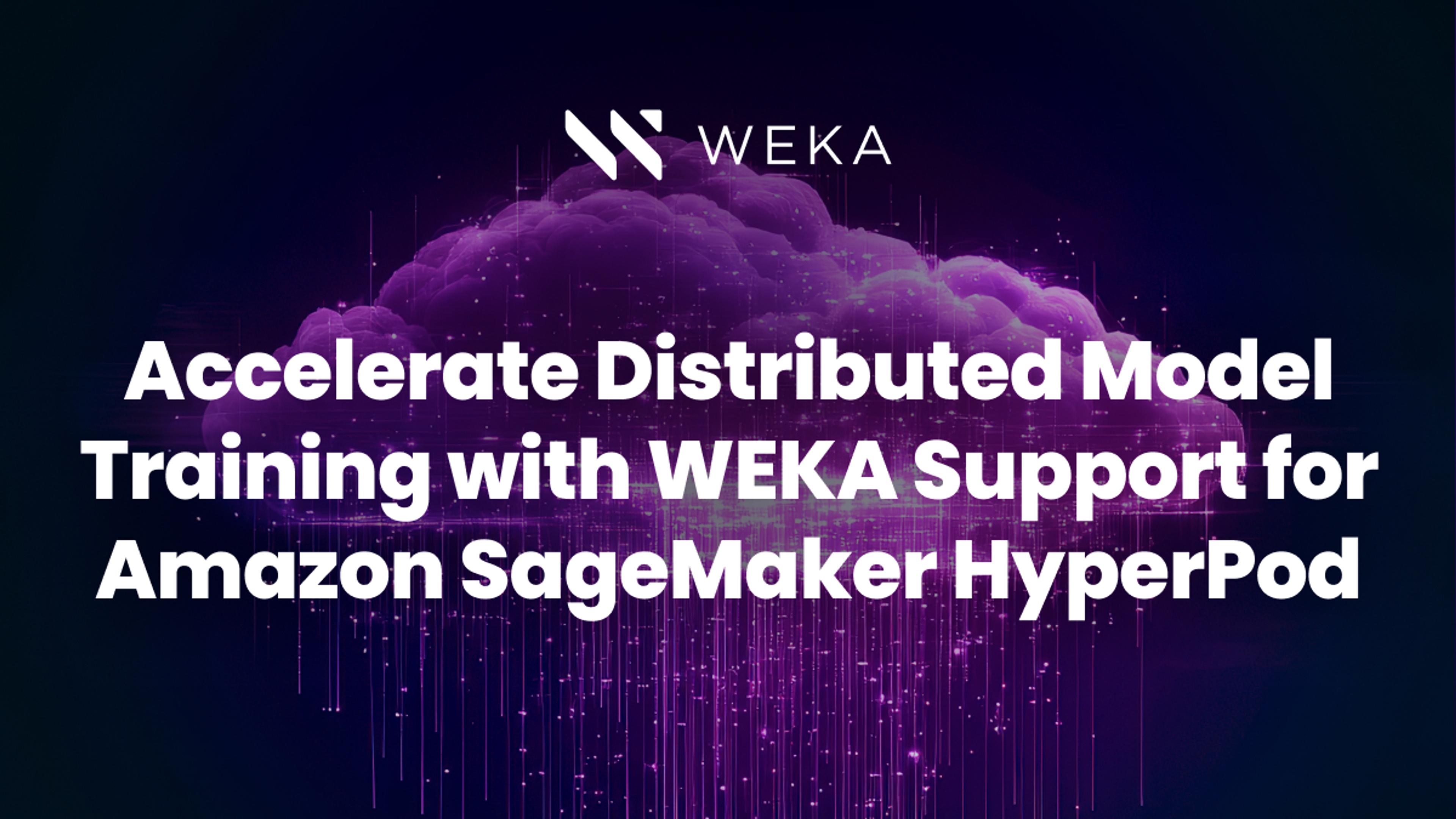 Accelerate Distributed Model Training with NeuralMesh Support for Amazon SageMaker HyperPod