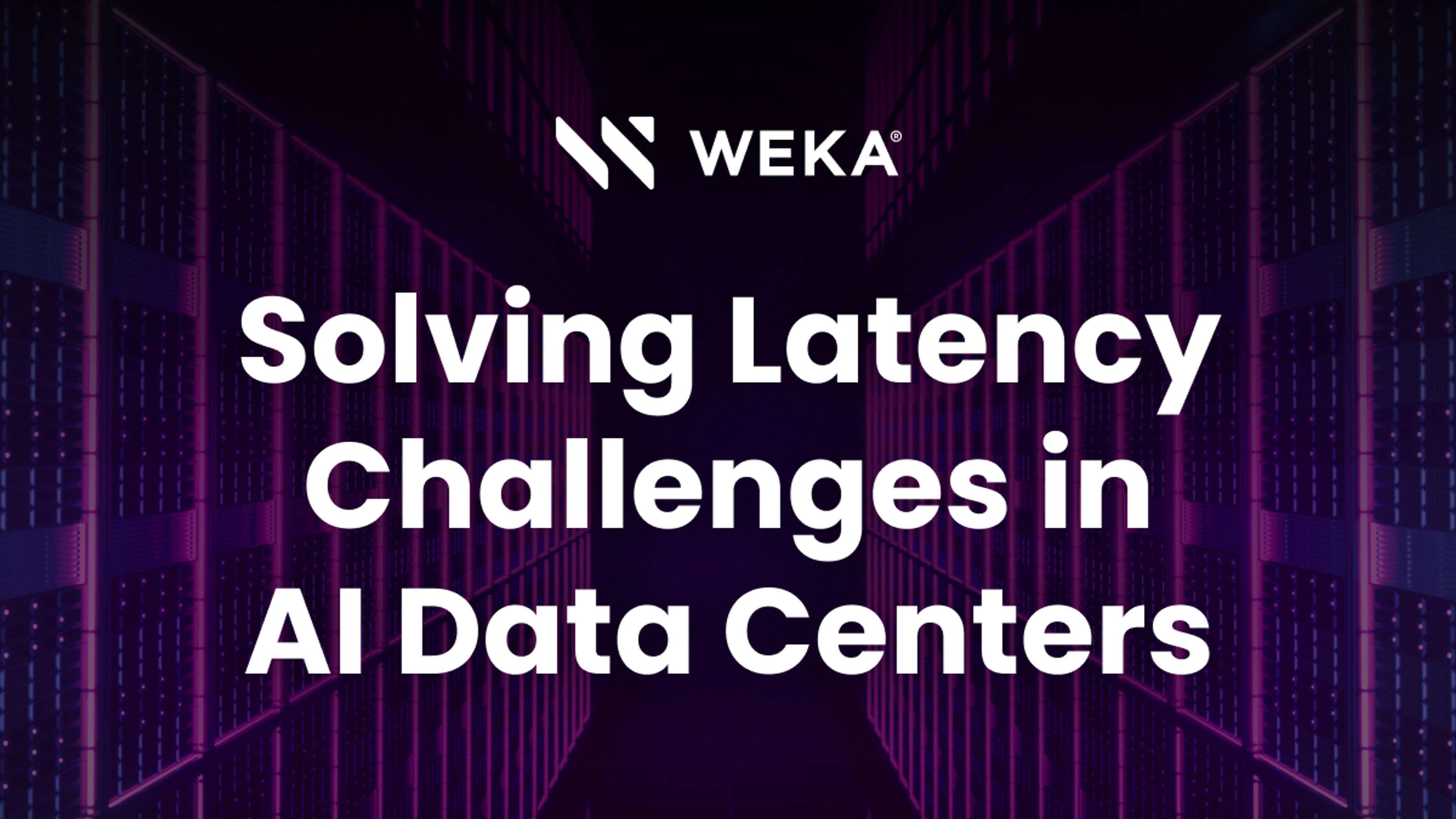 Solving Latency Challenges in AI Data Centers