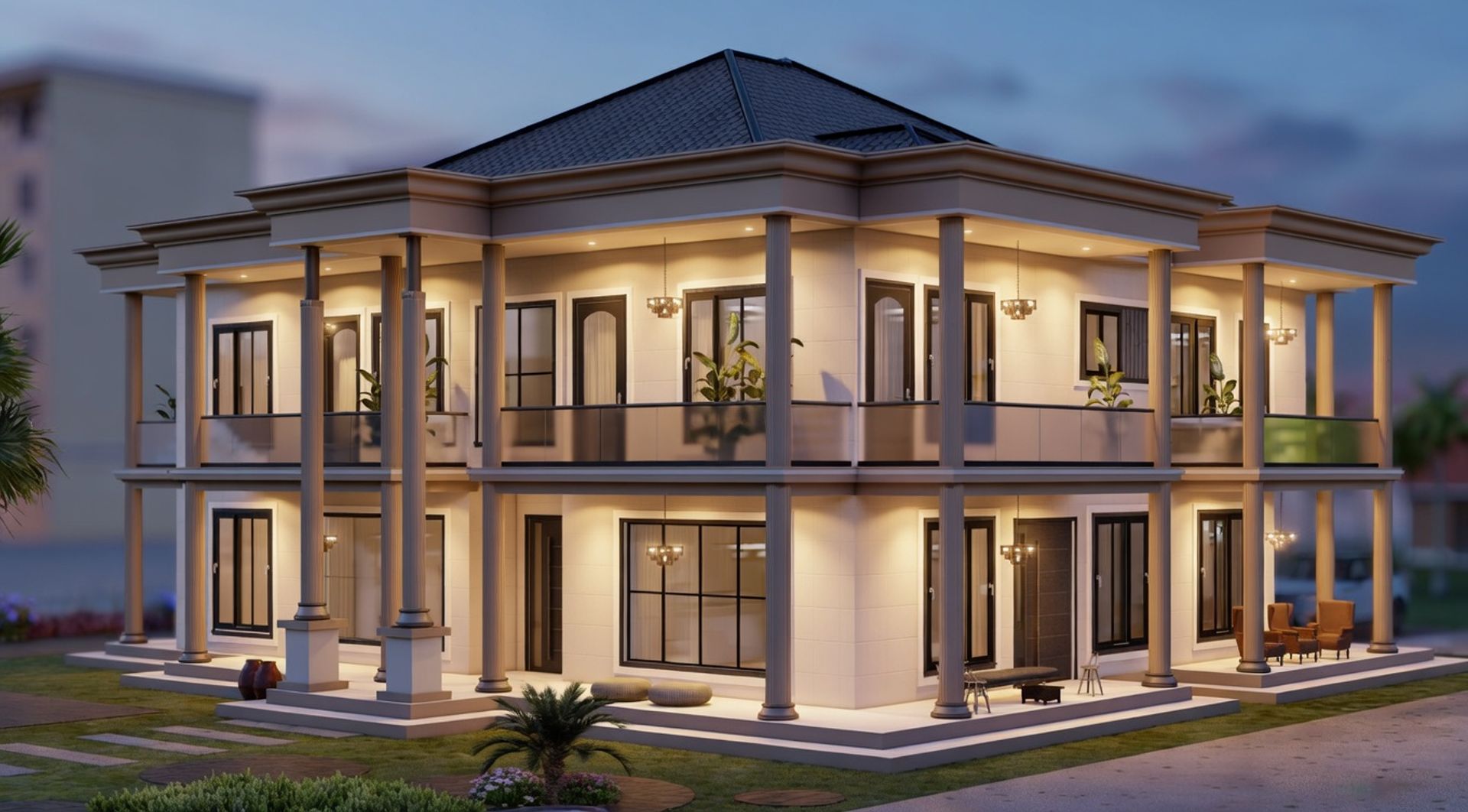 CaBric Engineering - Villa Classica Douala - Architecture Project