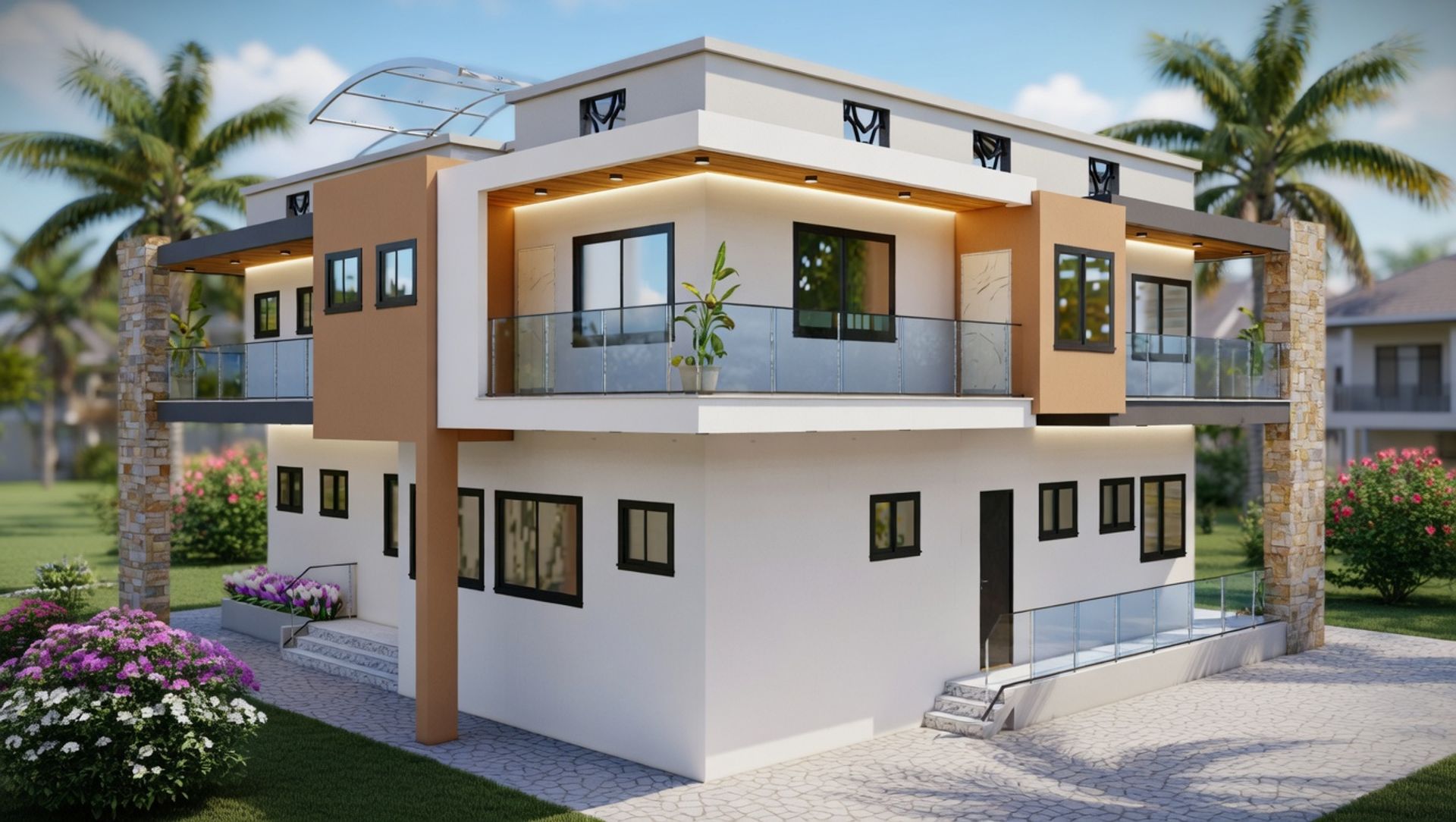 CaBric Engineering - Villa Tranquille - Architecture Project