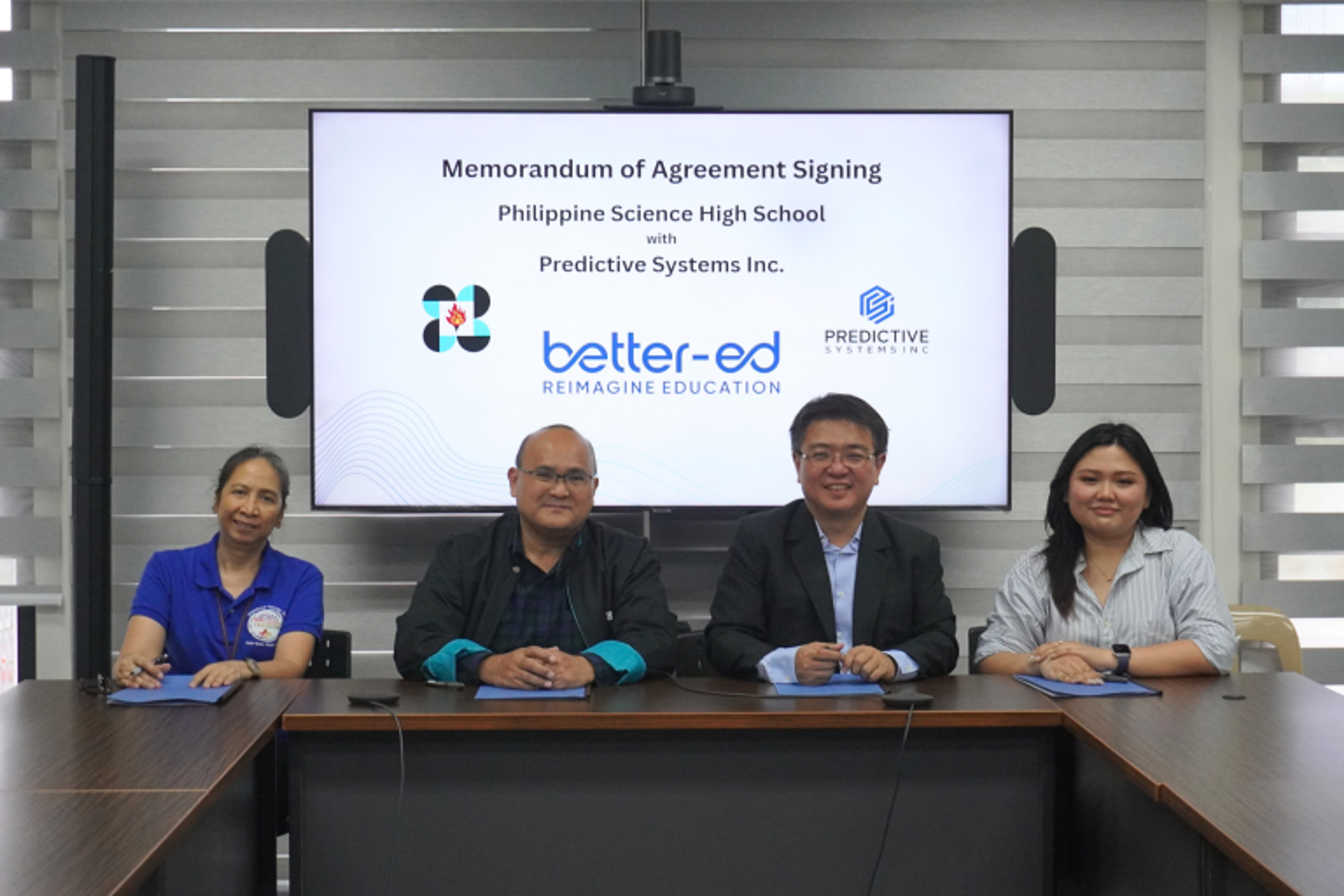 Philippine Science High School MOA signing