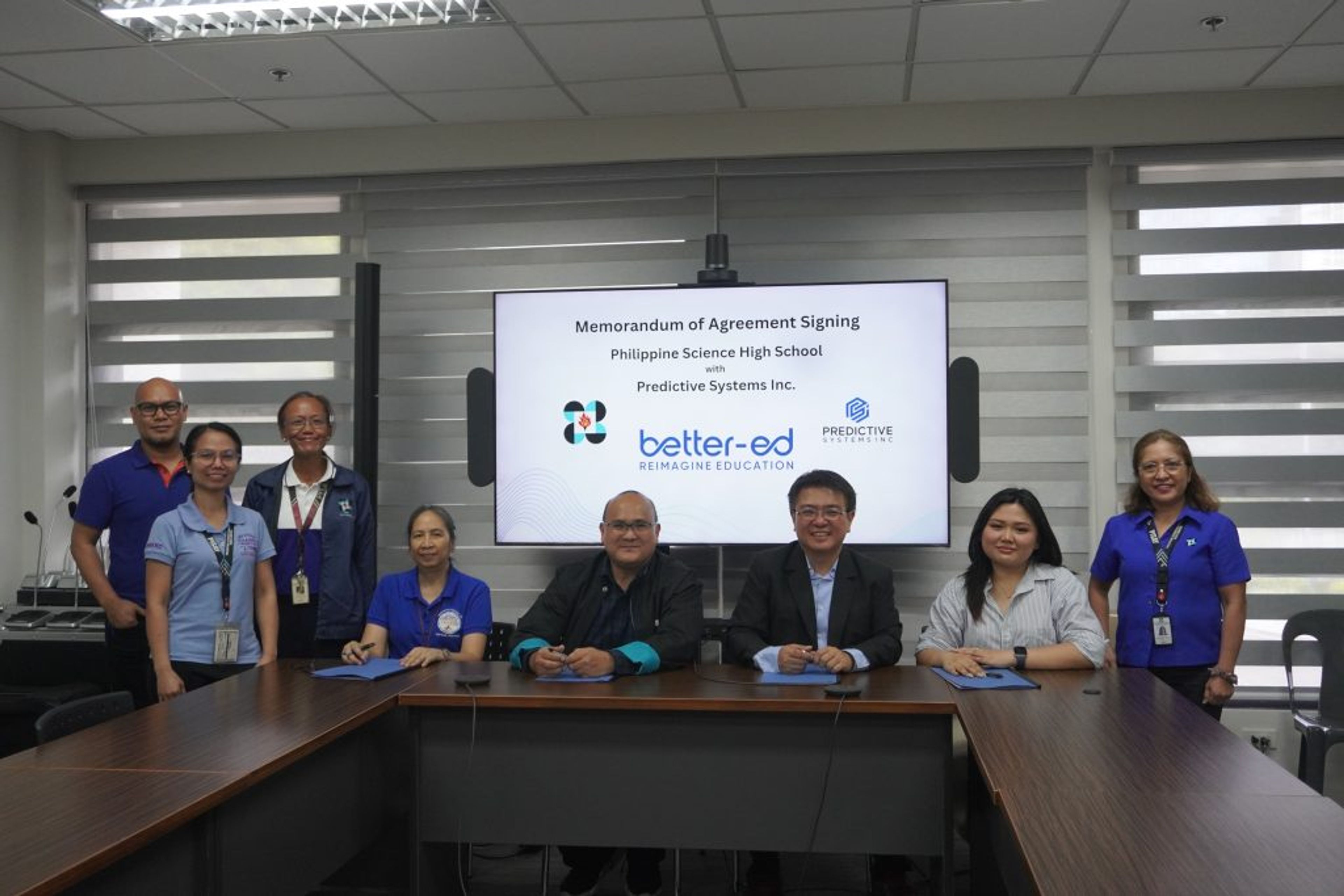 Philippine Science High School MOA signing