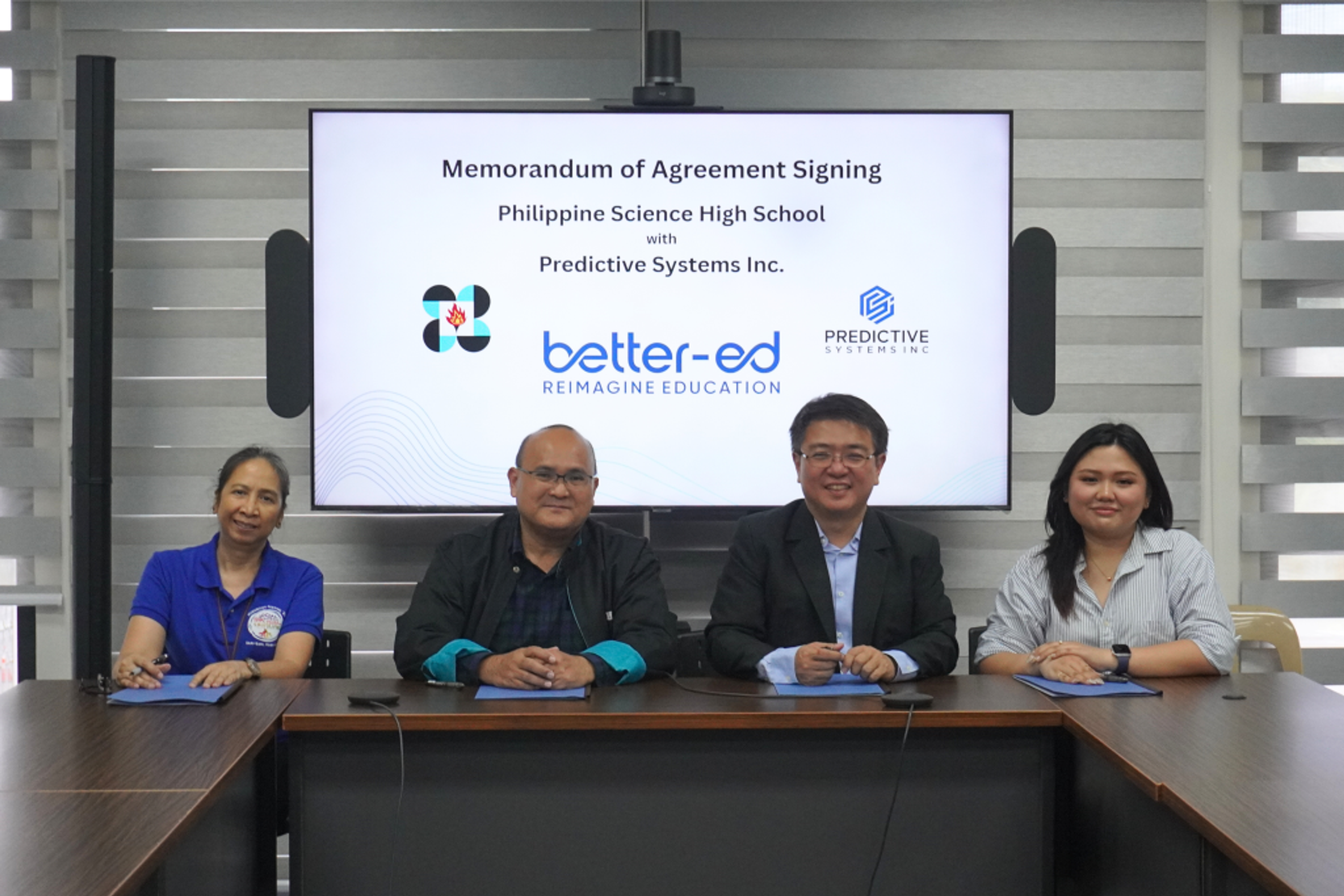 Philippine Science High School MOA signing
