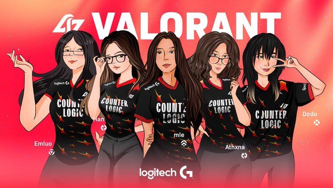 New CLG Red Valorant roster debuts at GalaxyHER $10k Open