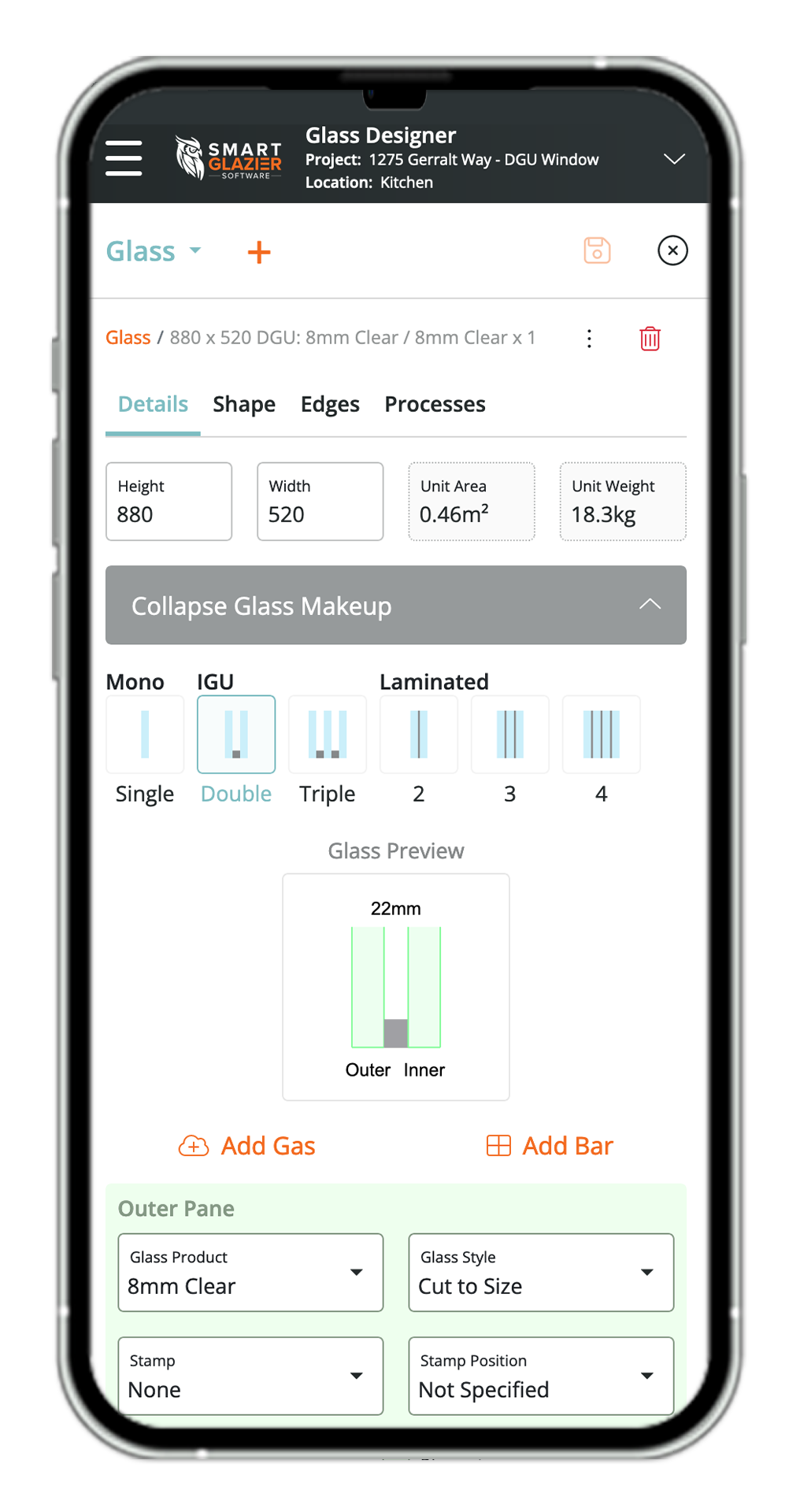 Smart Glass runs on your phone