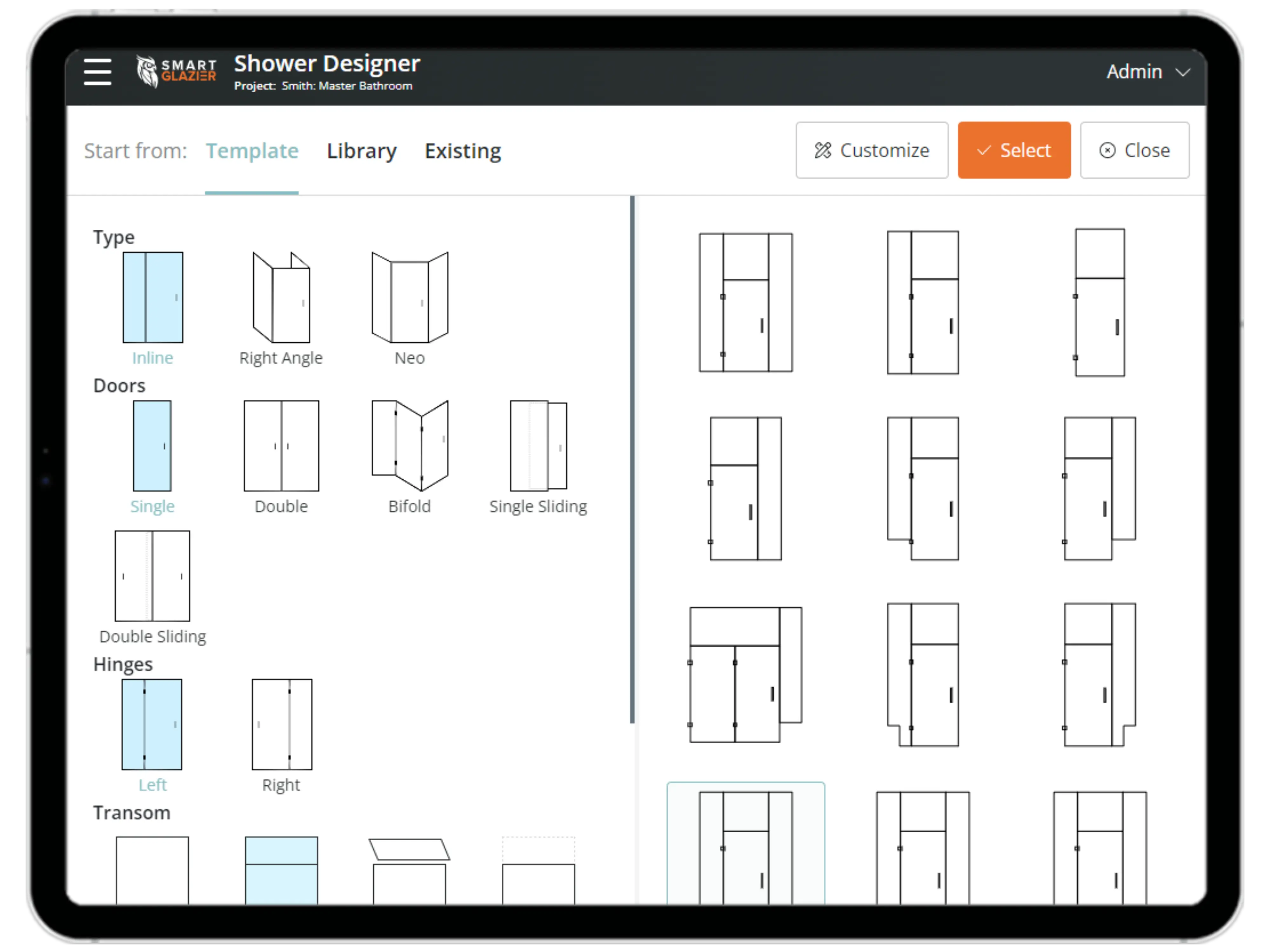 Smart Shower Shower Design Software 