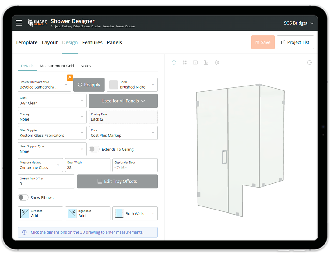 Smart Glazier Glass Entrance Designer
