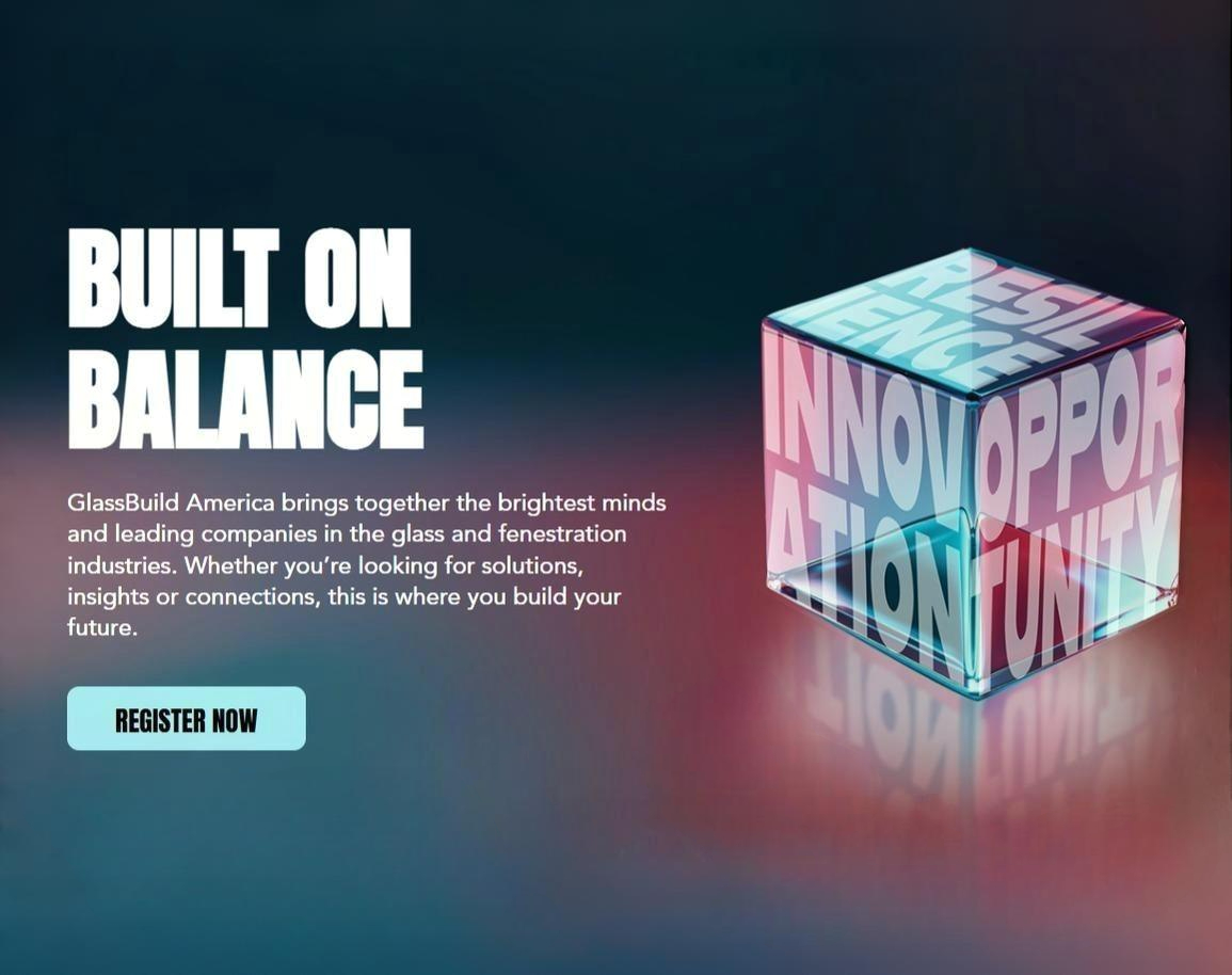 GlassBuild America Banner with Registration Link