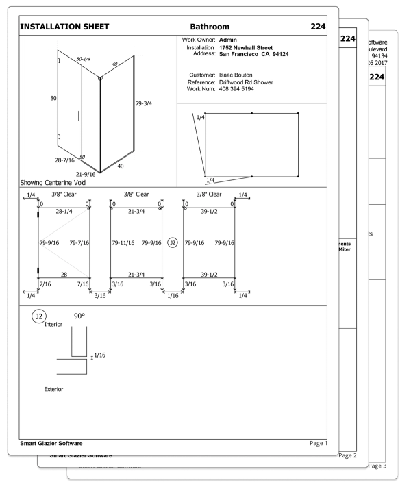 Installation Sheet