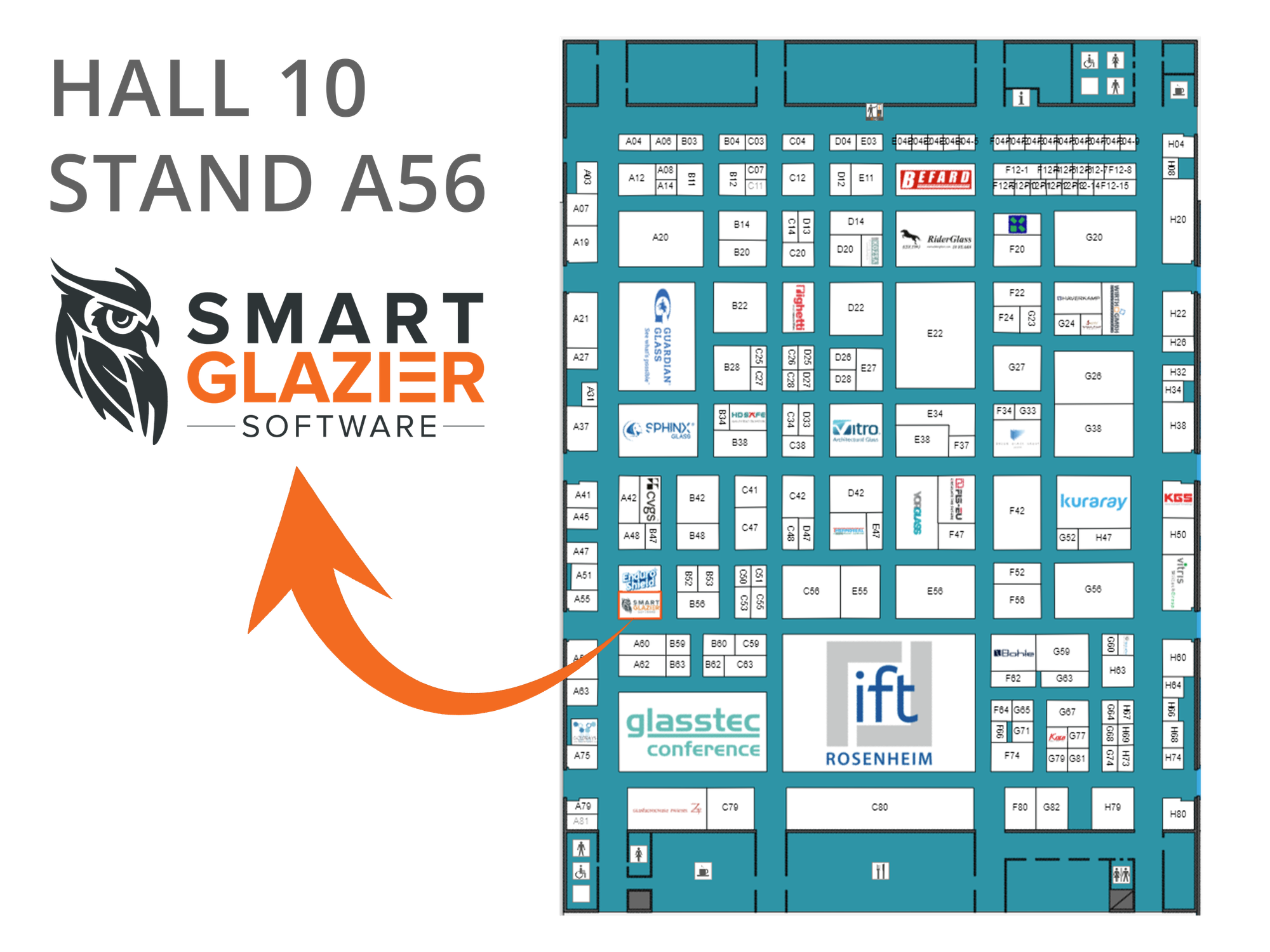 Smart Glazier Software will be at Glasstec - 10A56