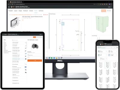 Smart Glazier Connect Device Layout