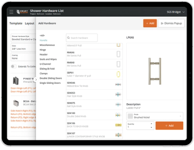 Select default hardware types
