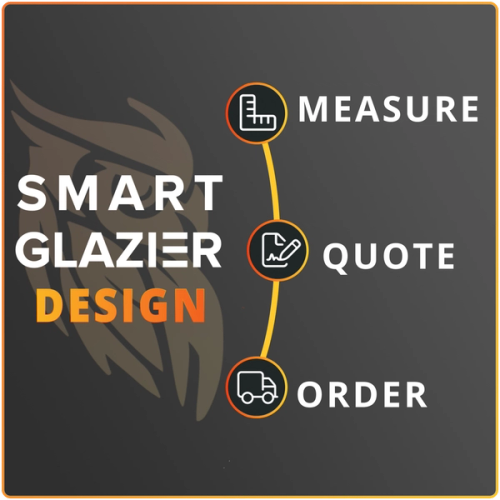 Smart Glazier Design Infographic