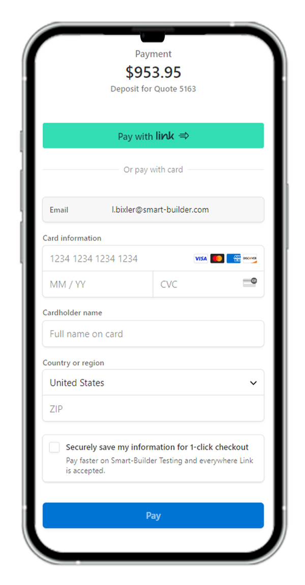 Stripe payment integration