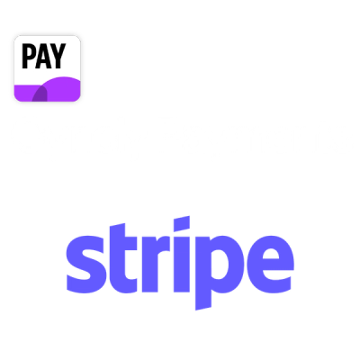 Cyncly Payments and Stripe Logos
