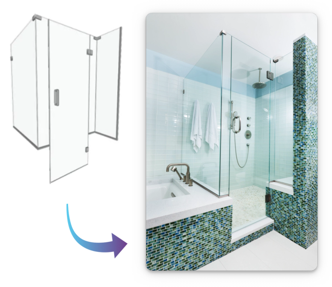 Shower Design Software Smart Shower by Smart Glazier