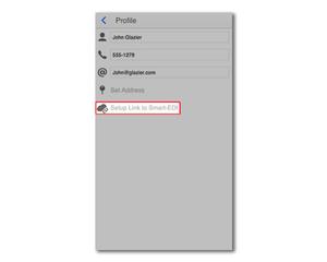 tap "Setup link to Smart-EDI"