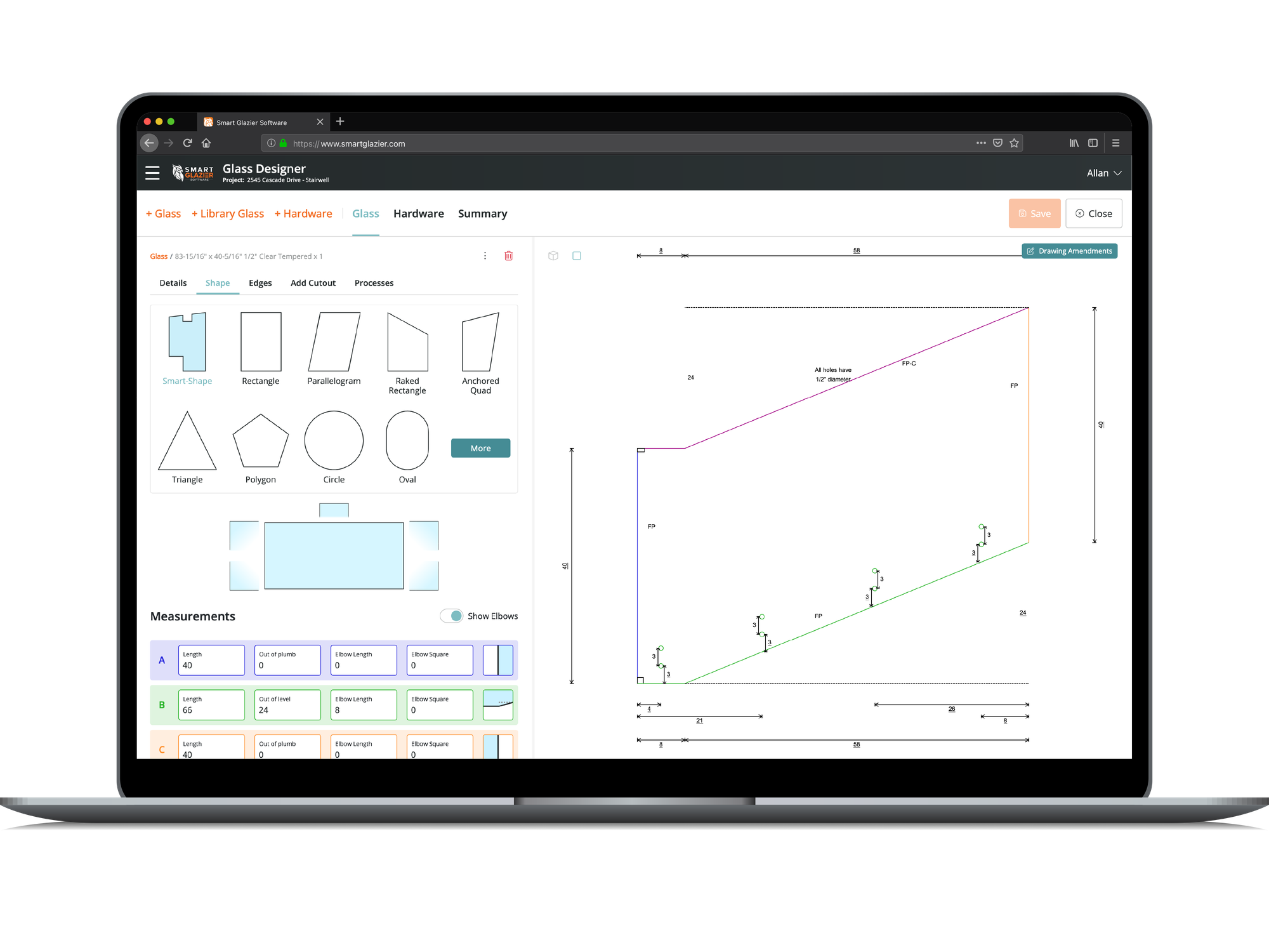 Eliminate errors & save time using Smart Glazier Business