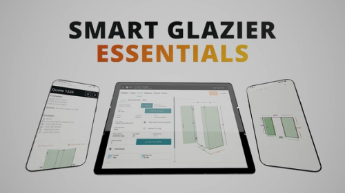 Smart Glazier Essentials 40-second introductory video