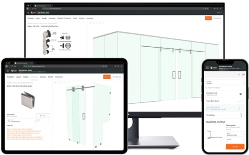 Device layout of software for fabricators