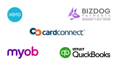Logos of companies we integrate with