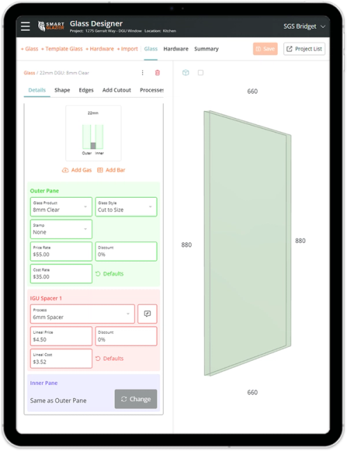 Glass Design Software Glass Design Software