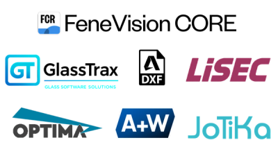 Integrates with Glass Production Software