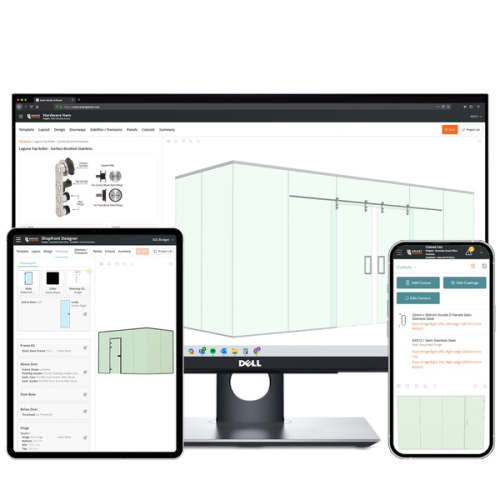 Smart Glazier Connect Device Layout