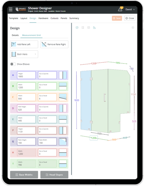 Smart Glazier Essentials Screenshots