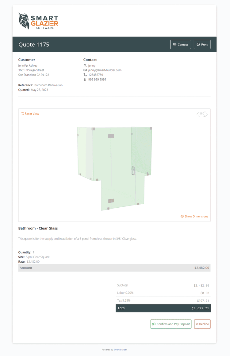 Best Glass Installer Software | Smart Glazier