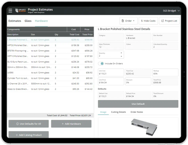 Field tech staff can do more on their tablet with Smart Glazier Software