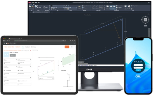 Smart Glazier Connect Device Layout