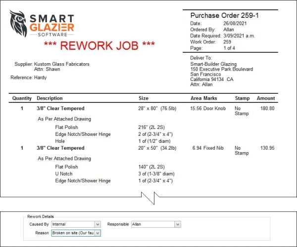 Rework PO